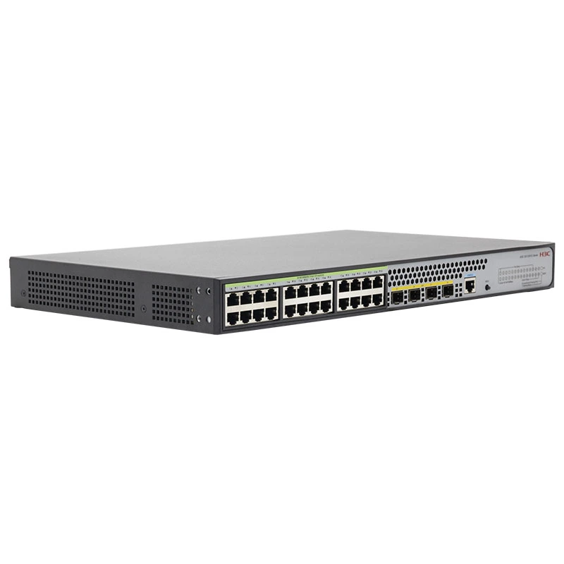 H3C LS-5120v3-28P-PWR-LI-GL Layer 3 Switch 24x1GE Ehernet PoE+ Ports & 4x1GE SFP Ports (PoE Budget 240W)