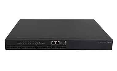 H3C Layer 3 Fiber Switch 24xSFP+1GE/10GE Fiber Ports, 2x1GE Combo Ports(Without Power Supplies) (LS-6520X-24ST-SI-GL-)   