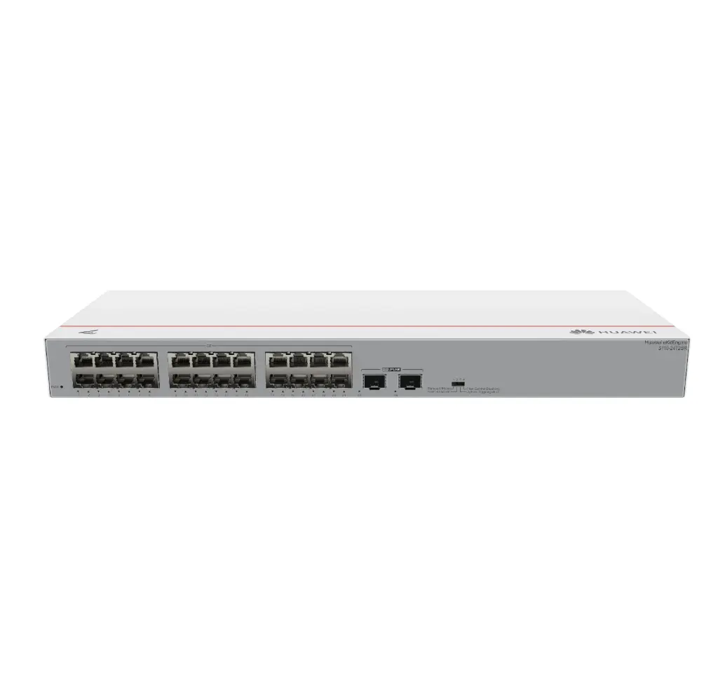 Huawei S110-24LP2SR 24*10/100/1000BASE-T 2*GE SFP PoE+ Unmanaged switch.