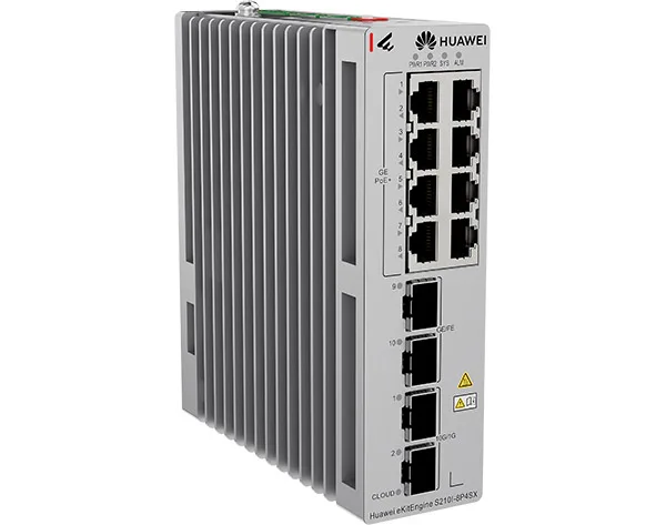 HUAWEI eKitEngine S210I-8P4SX switch.