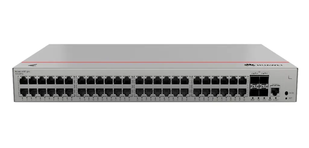S310-48P4S (48*10/100/1000BASE-T ports(380W PoE+), 4*GE SFP ports, built-in AC power)