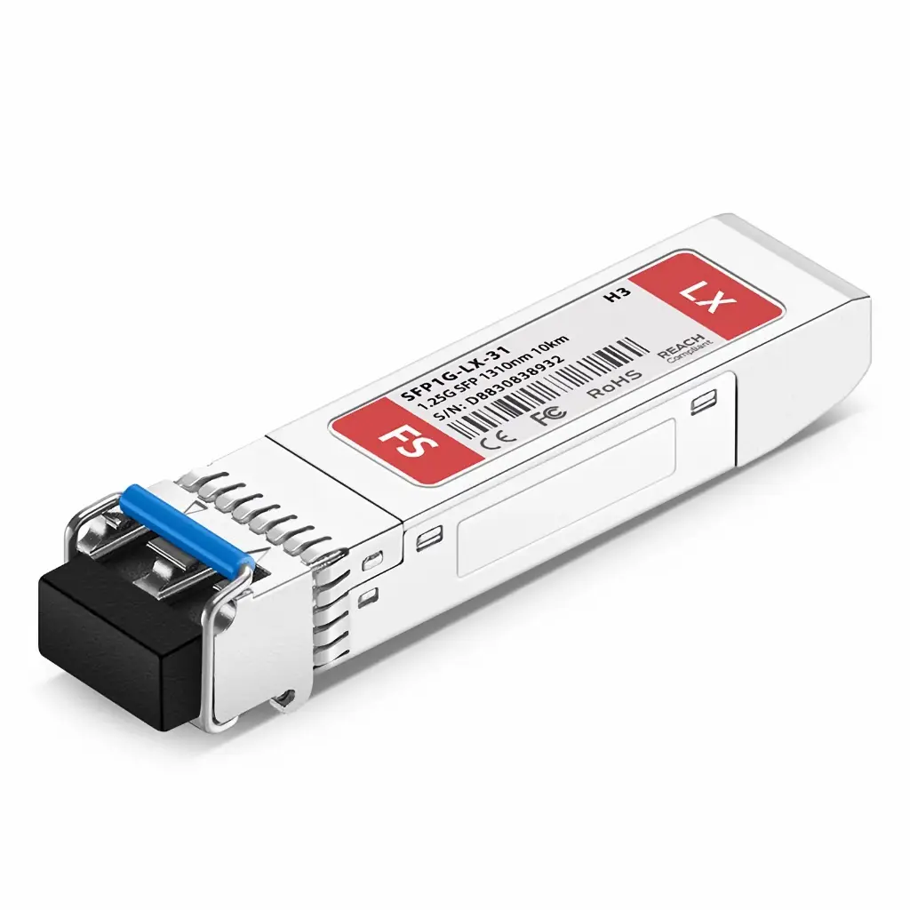 H3C SFP-GE-LX-SM1310-A Compatible 1000BASE-LX/LH SFP 1310nm 10km DOM Duplex LC/UPC SMF Optical Transceiver Module