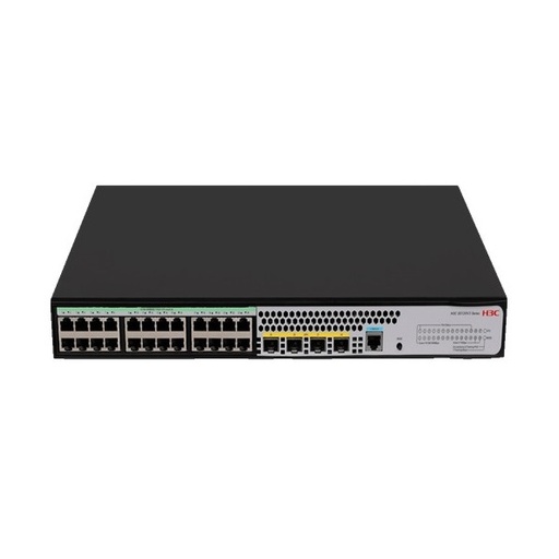 [C1-0346] LS-5120V3-28S-PWR-LI-GL [H3C Layer 3 Switch 24x1GE Ethernet PoE+ Ports & 4x1GE/10GE SFP+Ports (PoE Budget 240)]