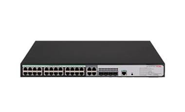 LS-5120V3-28P-HPWR-LI-GL [(H3C Layer 3 Switch 24 x 1GE Ethernet PoE+ Ports, 4 x 1GE SFP Ports & 4 x 1GE Combo Ports (PoE Budget 370W)]